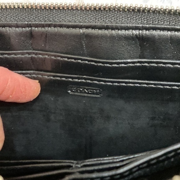 Coach Ashley signature c wristlet wallet